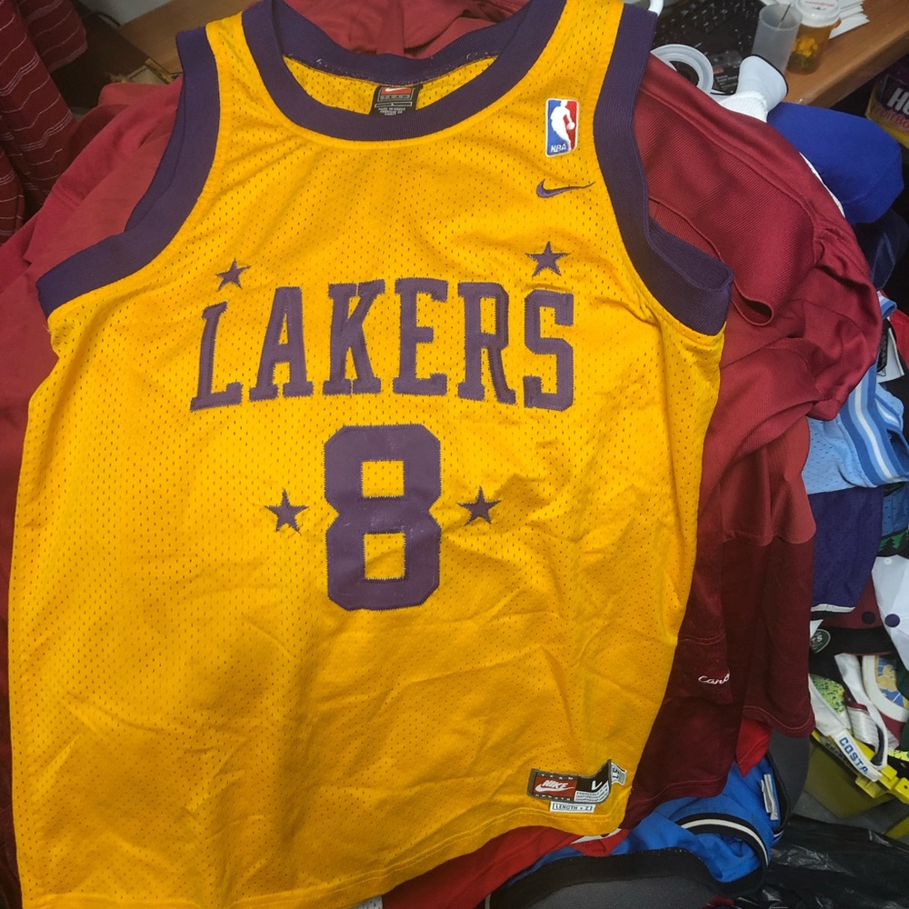Nike Swingman Lakers Jersey 8- Bryant